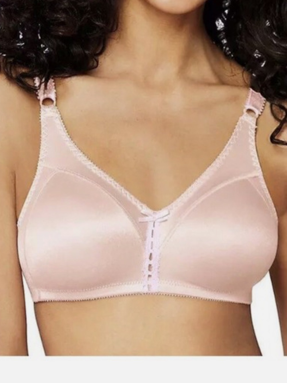 NWT Bali Light Pink Wireless Full Coverage Cool Comfort Bra-36B
